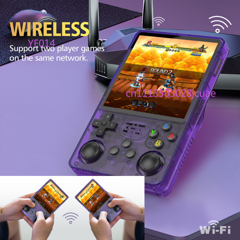 Retro Gaming Console - Console de Jogos Portátil de Código