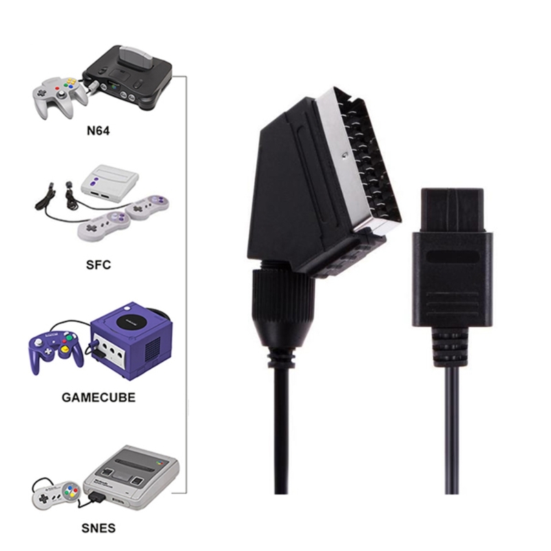 Retro Gaming Universe - Cabo conector av retro-gamepad scart av
