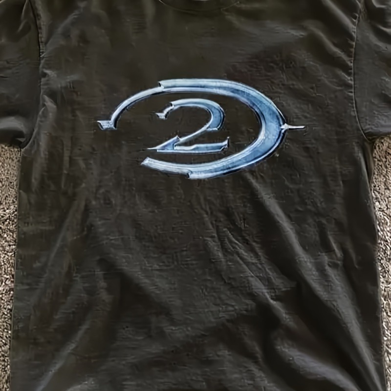 Retro Gaming Shops - Camiseta Retro Halo 2 para Jogadores,