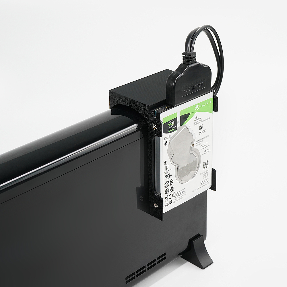 Retro Gaming Hard Drive - Suporte de disco rígido HDD impresso