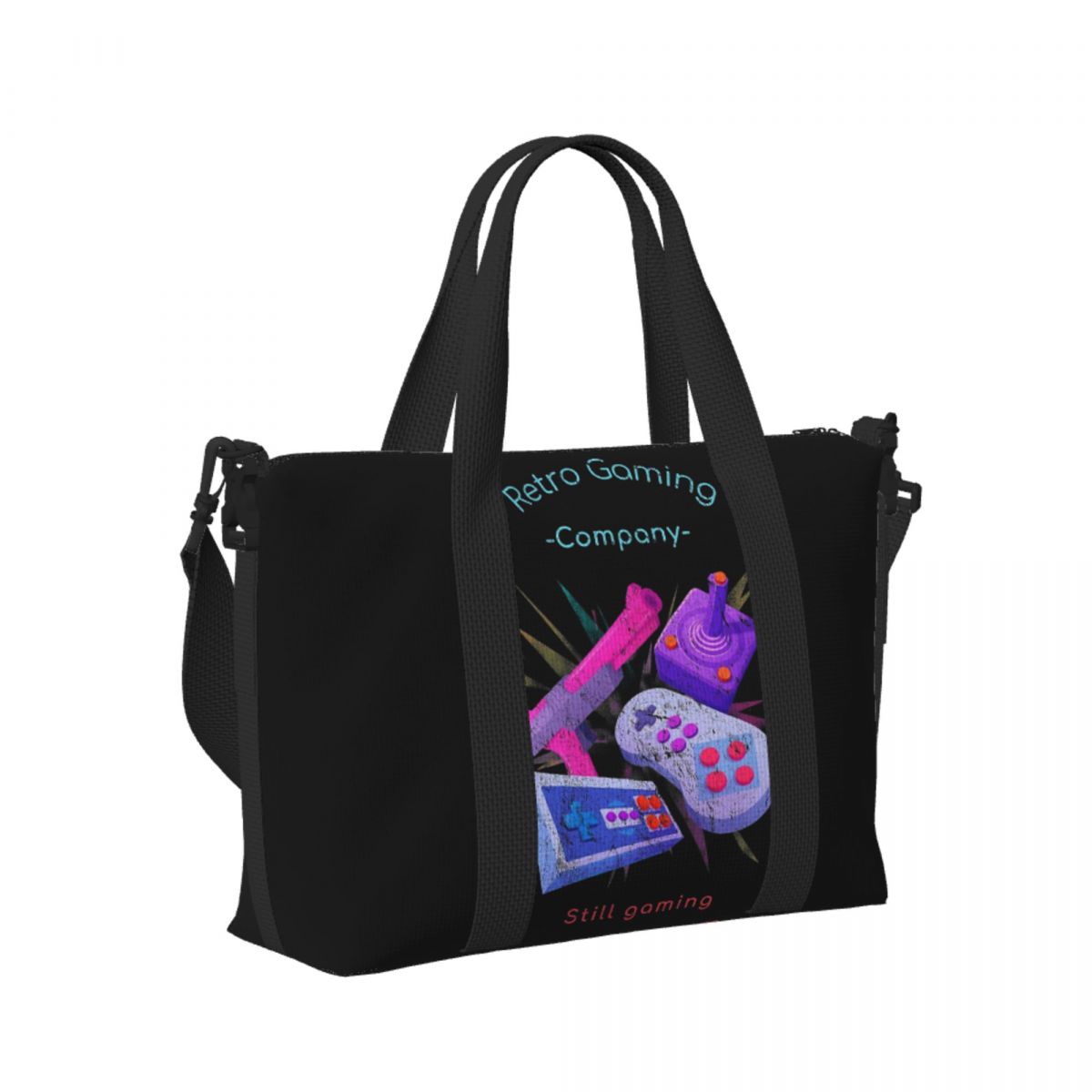 Retro Gaming Shops - Bolsa retrô personalizada para jogos, bolsa