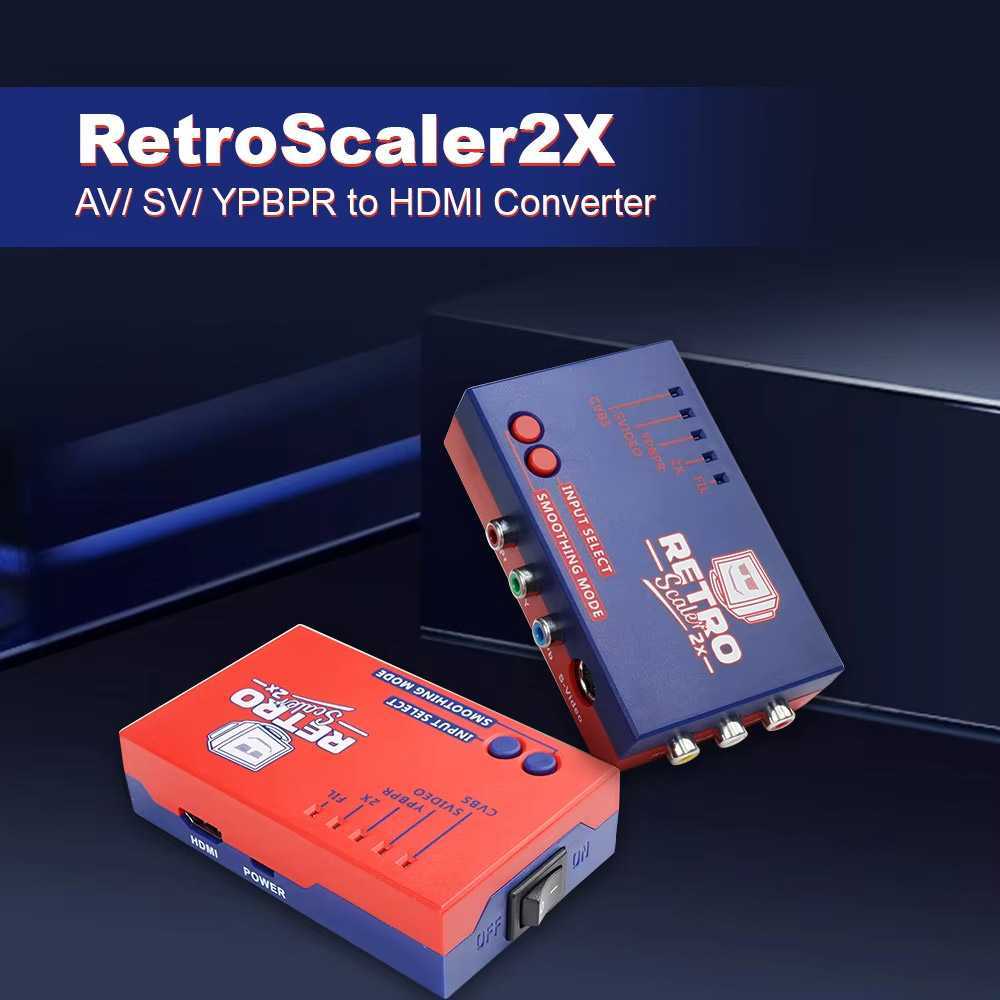 Retro Gaming Hard Drive - RetroScaler2X A/V para HDMI ™ Conversor