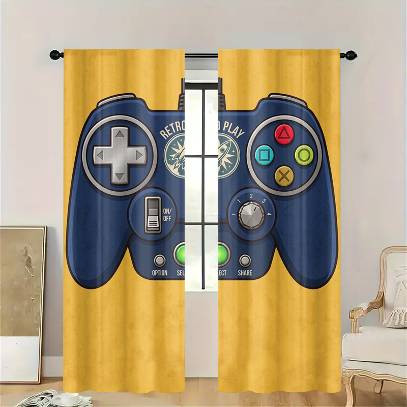 Cortina Decorativa para Sala d - Retro Gaming Cafe avaliação e preço