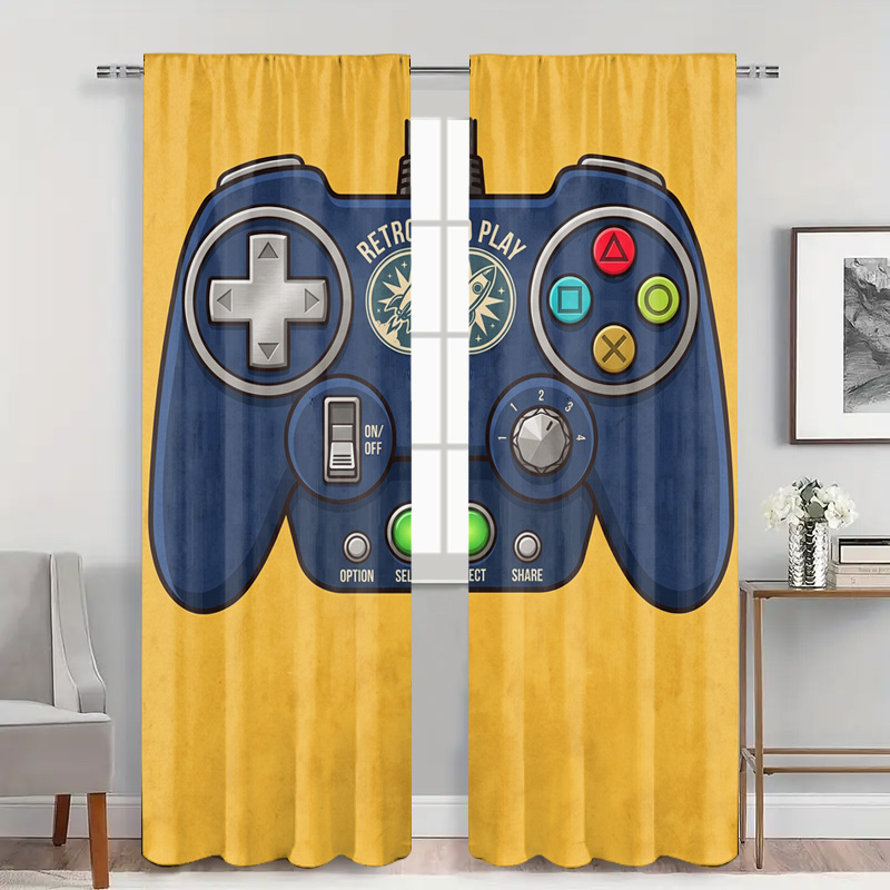 Cortina Decorativa para Sala d - Retro Gaming Cafe avaliação e preço