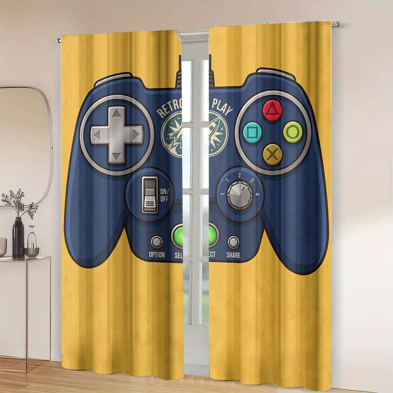 Cortina Decorativa para Sala d - Retro Gaming Cafe avaliação e preço