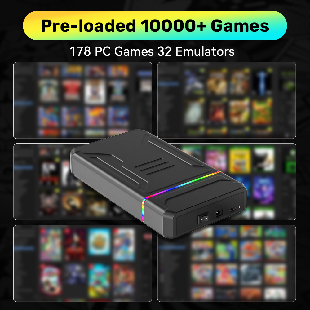 Emulador de jogos retro extern - Retro Gaming Hard Drive avaliação e preço