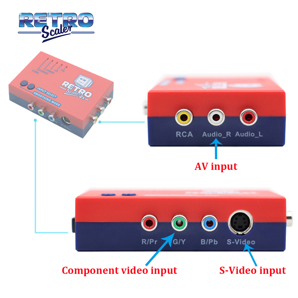 RetroScaler2x A/V para HDMI ®  - Retro Gaming Hard Drive avaliação e preço