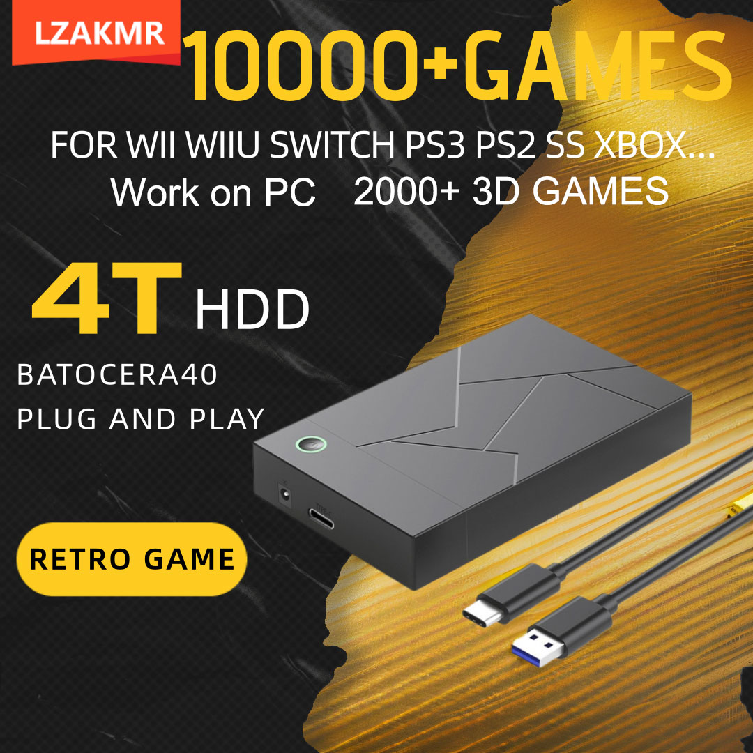 Retro Gaming GameForge 4TB Bat - Retro Gaming Universe avaliação e preço