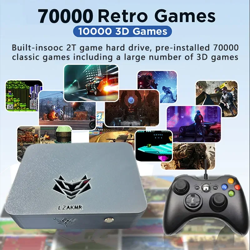 Caixa de Jogos Dual System AK1 - Retro Gaming Batocera avaliação e preço
