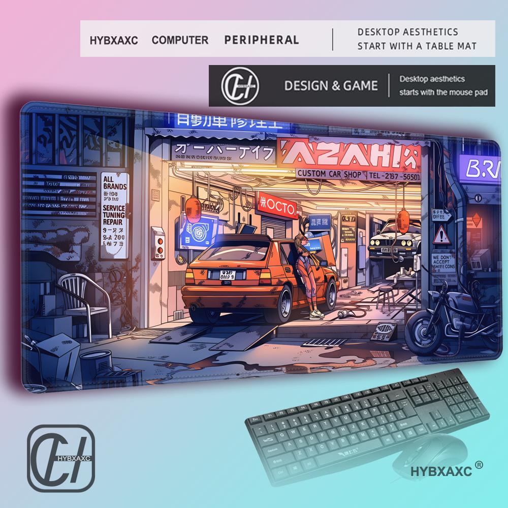 Mouse Pad Retro Cyberpunk HYBX - Retro Gaming Shops avaliação e preço