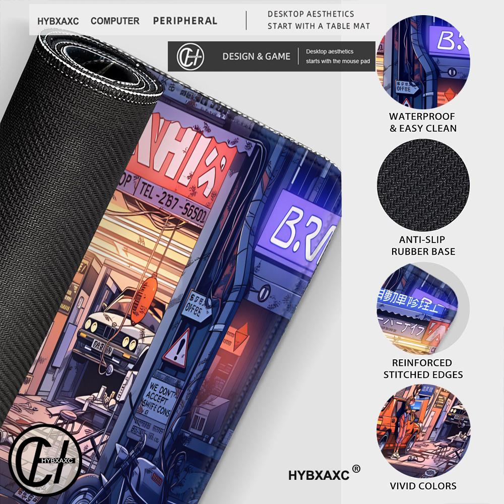 Mouse Pad Retro Cyberpunk HYBX - Retro Gaming Shops avaliação e preço
