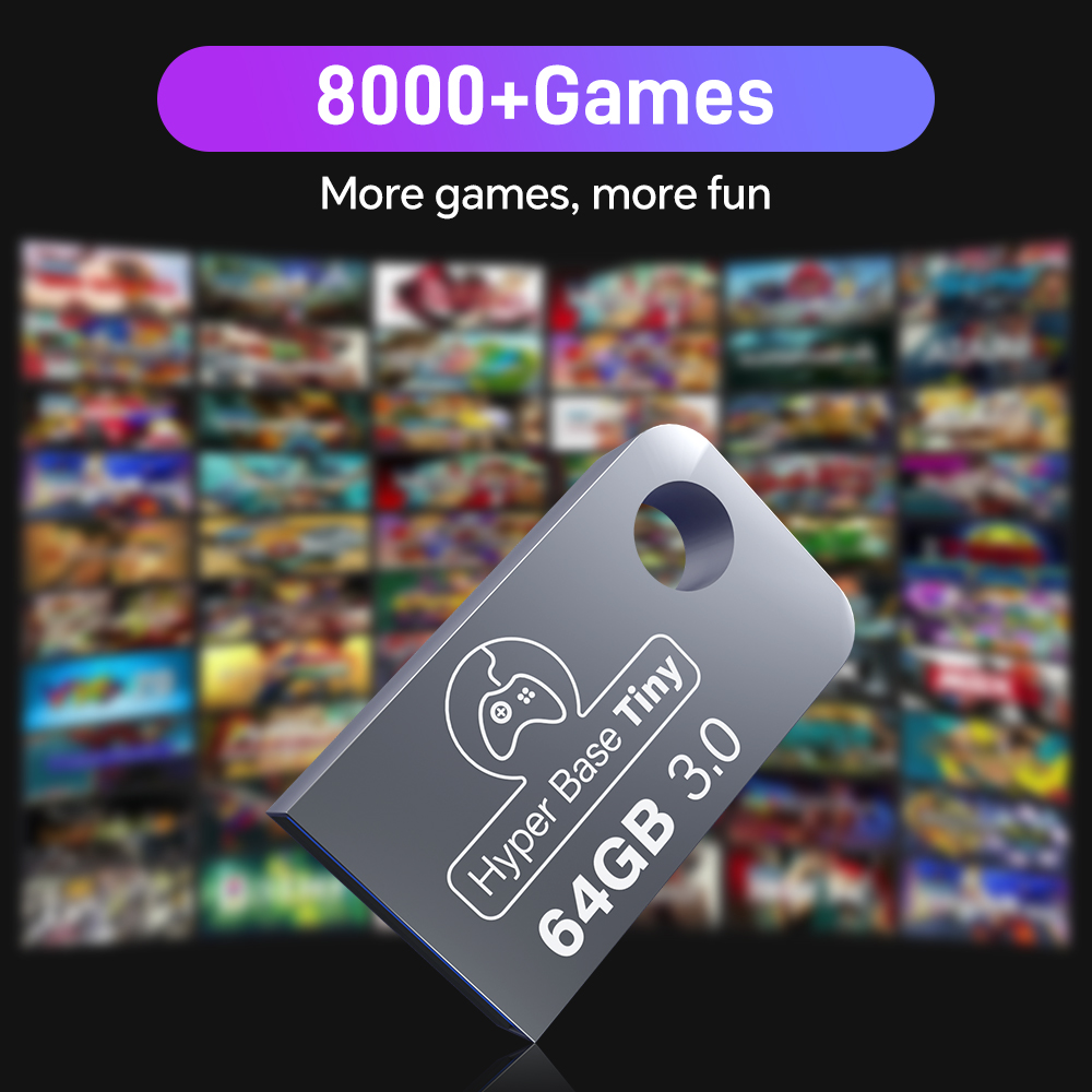 Portátil minúsculo 64g jogo us - Retro Gaming Hard Drive avaliação e preço