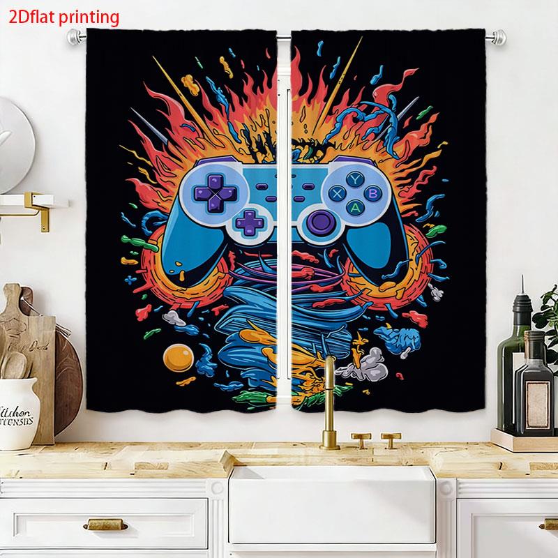 Cortinas de Controle de Videog - Retro Gaming Cafe avaliação e preço