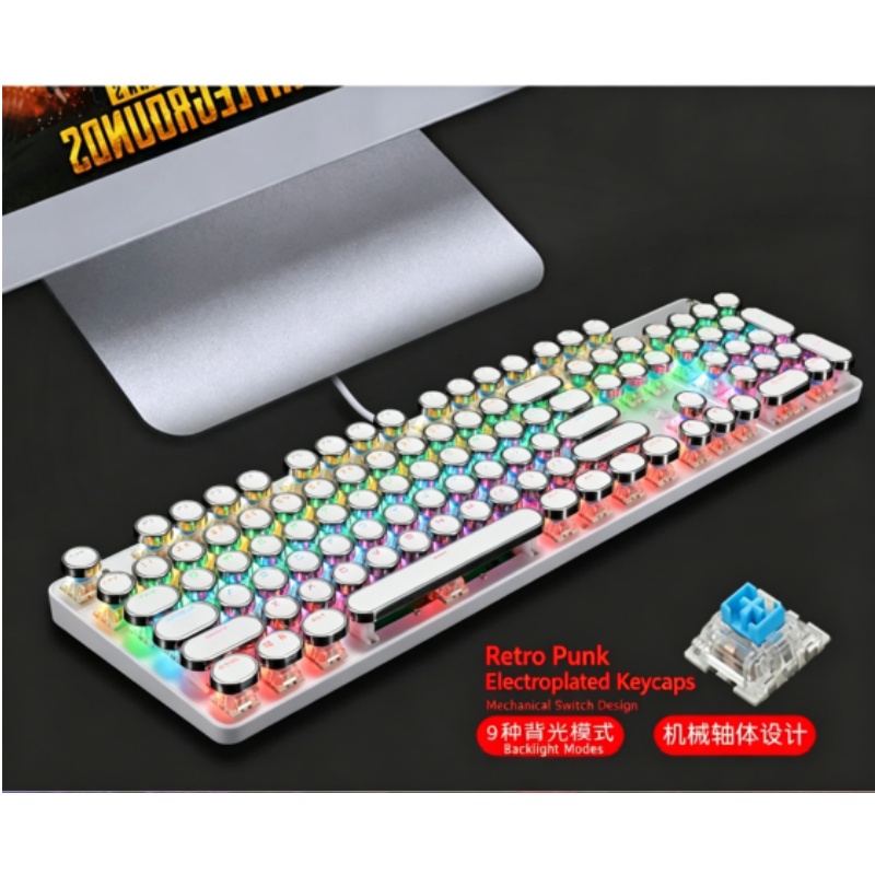 Teclado Mecânico HJK920 Steam  - Retro Gaming Cafe avaliação e preço