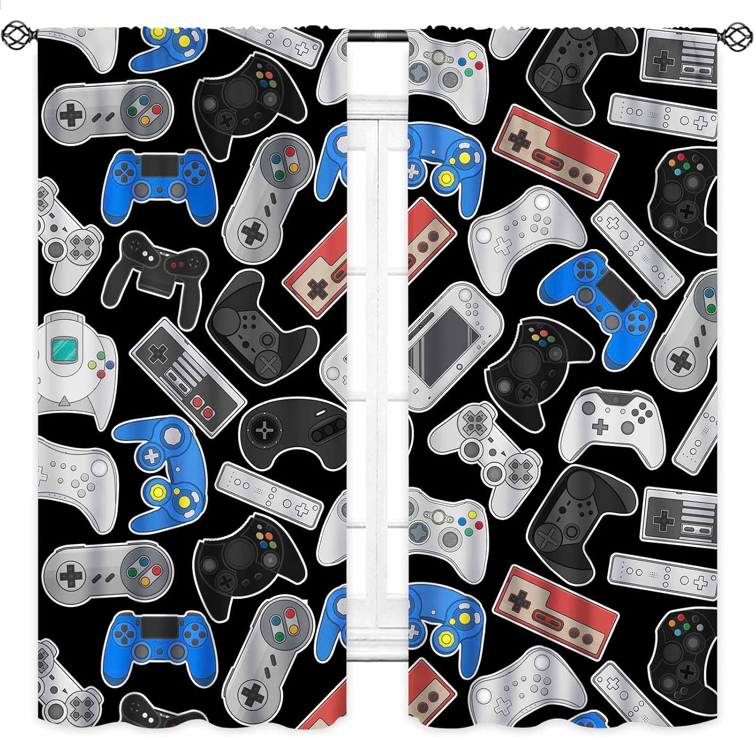 Cortinas com Estampa de Contro - Retro Gaming Cafe avaliação e preço