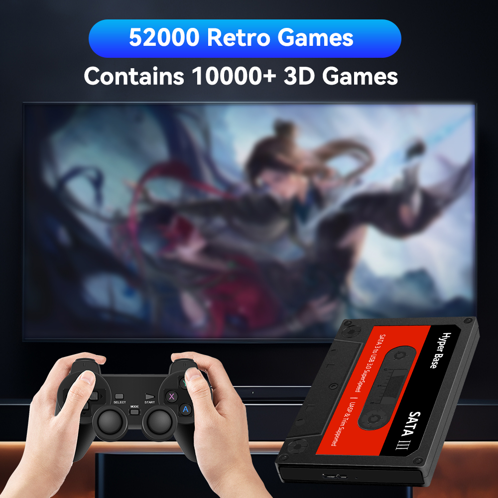 Disco rígido de jogo retrô bat - Retro Gaming Hard Drive avaliação e preço