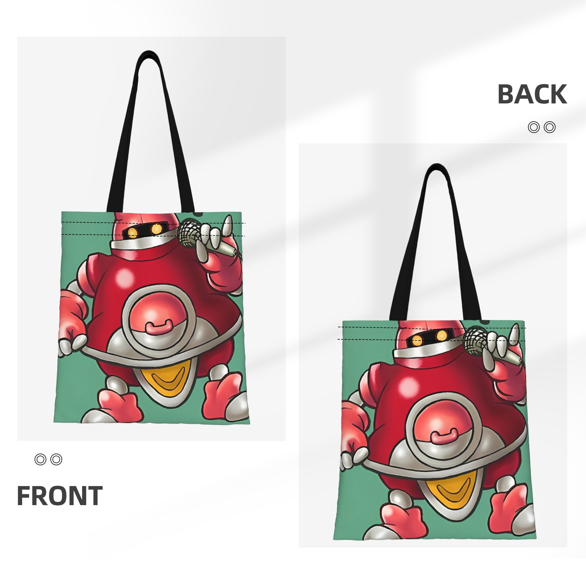 Bolsa tote feminina de lona pa - Retro Gaming Shops avaliação e preço